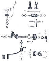 Getriebe-Schaltung IFA MZ BK 350