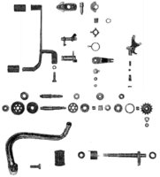 Motor Getriebe Schaltung Kickstarter Simson Schwalbe KR51/0-1