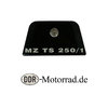 MZ 250/1 Aufkleber Deckel Werkzeugfach MZ TS 250