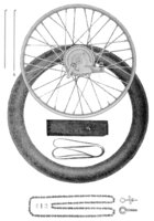 Räder und Kette für Simson SR2 SR2E