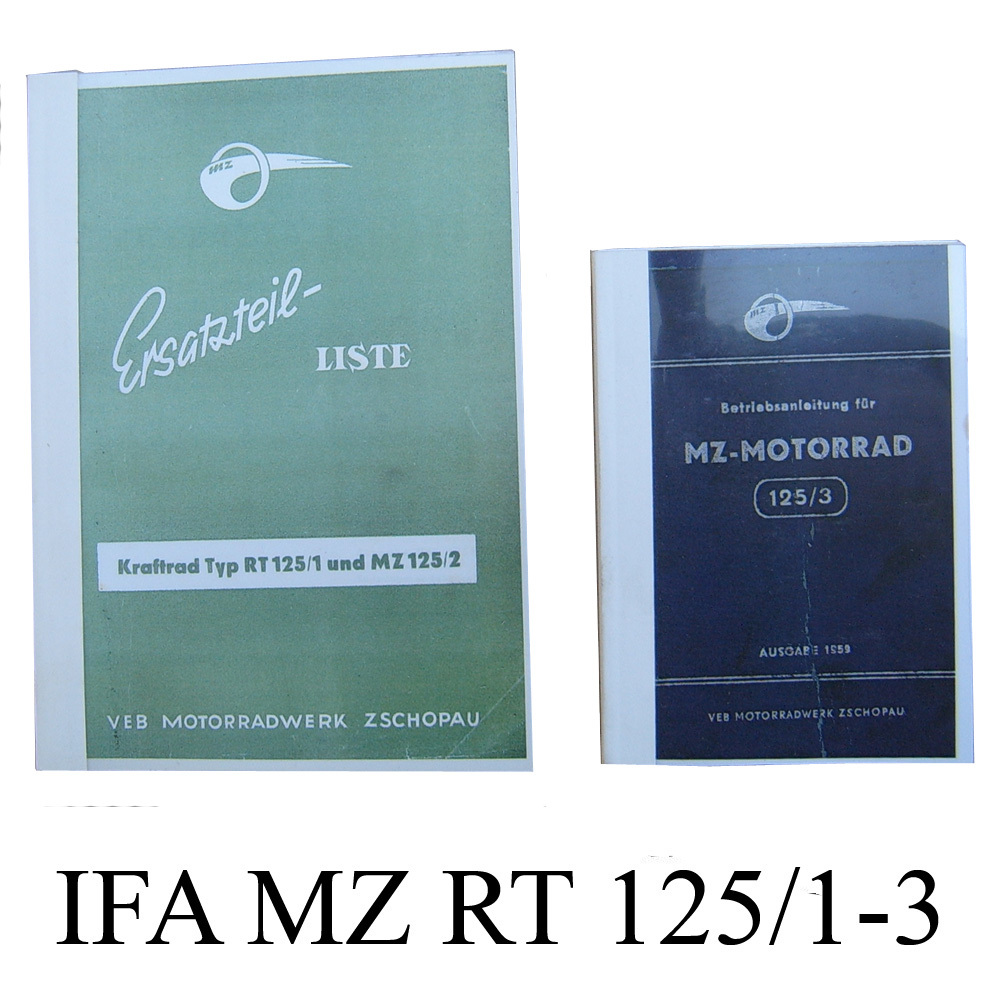 Literatur für IFA und MZ RT 125