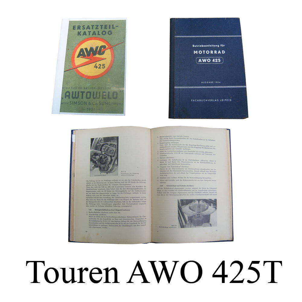 Literatur für Simson AWO 425 Touren