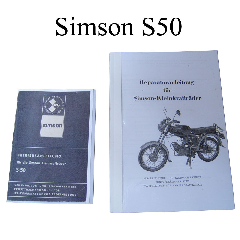 Literatur für Simson S50